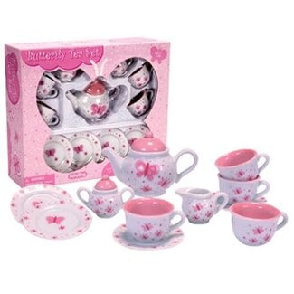 Schylling Toys Butterfly Tea Set
