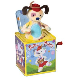 Schylling Toys Polka Puppy Jack in Box