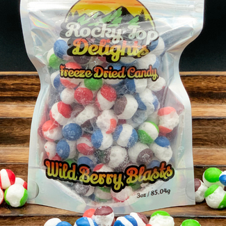 Rocky Top Delights Freeze Dried Candy | Wild Berry Blast