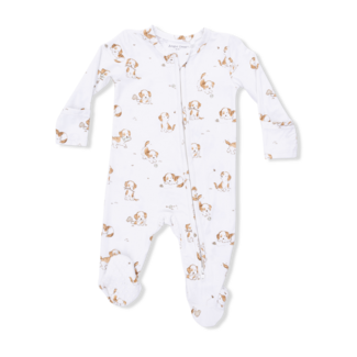 Angel Dear Explorer Puppy | 2-Way Zipper Footie