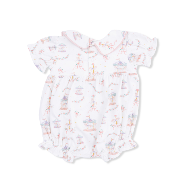 Angel Dear Carousel with Bows | Classic Ruffe Sleeve Babydoll Bubble