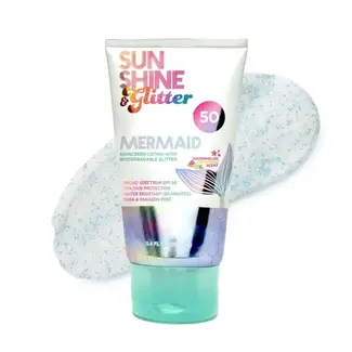 Sunshine & Glitter Mermaid Biodegradable Glitter | SPF 50