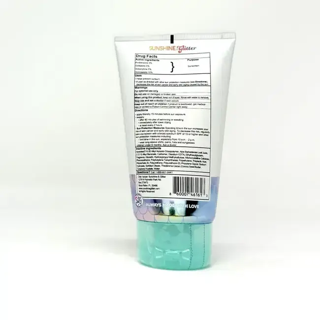 Sunshine & Glitter Mermaid Biodegradable Glitter | SPF 50