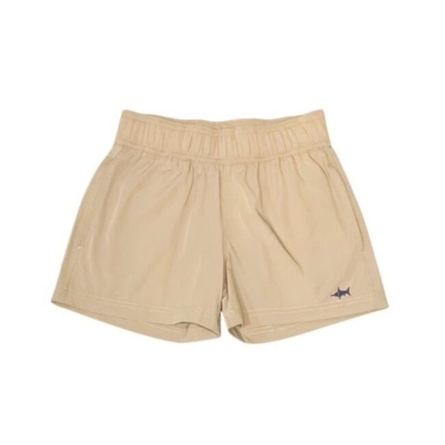Saltwater Boys Inlet Performance Short | Khaki