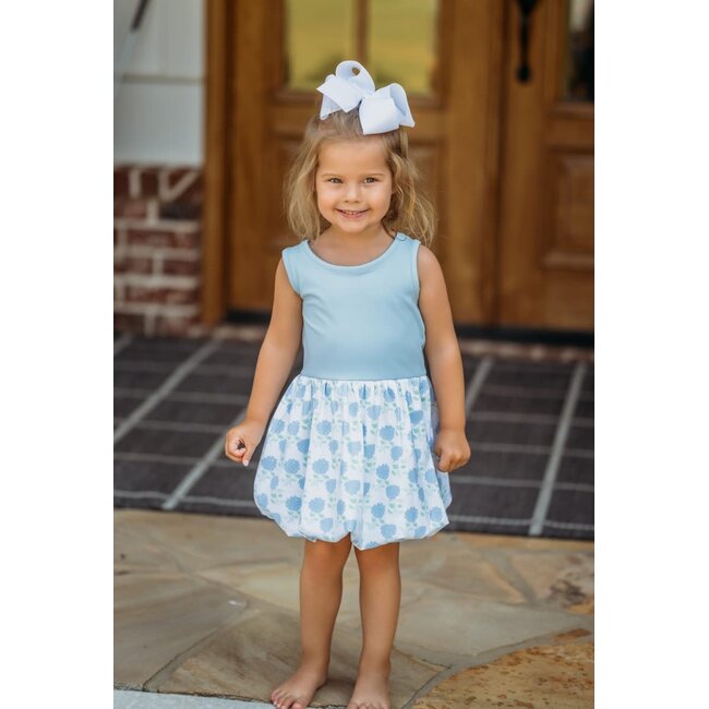 Emma Jean Hydrangea Bubble Dress w/ Shorts