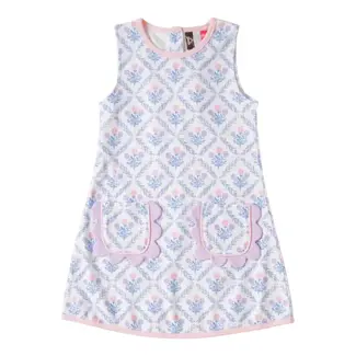 Banana Split Garden Rosette A-line Dress