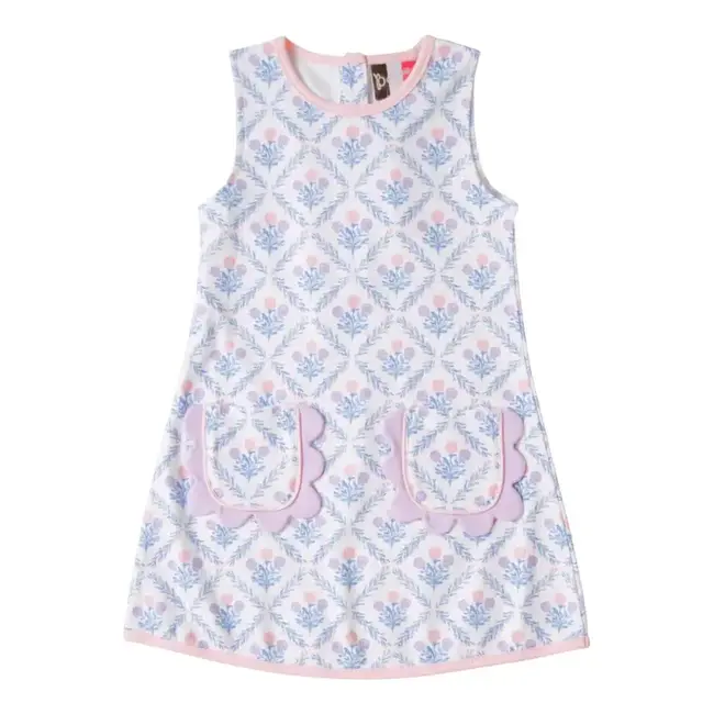 Banana Split Garden Rosette A-line Dress