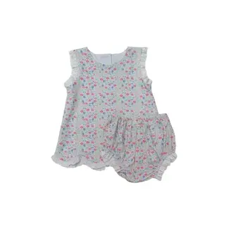 Three Sisters In Full Bloom Bloomer Set (3M)