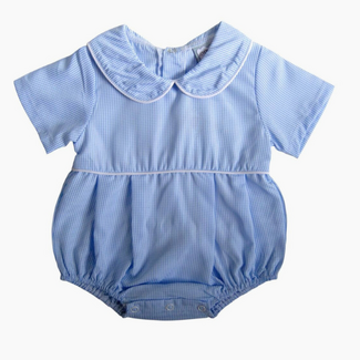 Three Sisters Cory Bubble | Blue Gingham