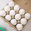 HBHP Wooden Eggs by The Eggmazing Egg Decorator | 12 Pack