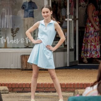 Sweet Lane Athletic Dress | Ice Blue