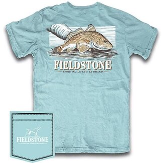 Fieldstone Red Drum Tee in Chalky Mint
