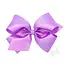 Wee Ones King Sheer Iridescent & Grosgrain Overlay | Light Orchid