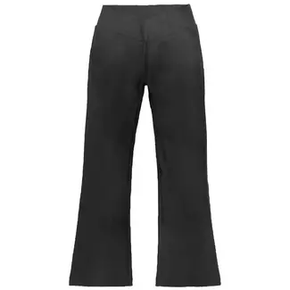 Suzette Collection Black Envelope Waist Flared Legging | Tween Sizes 7-16