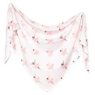 Copper Pearl Knit Swaddle Blanket | Katerina