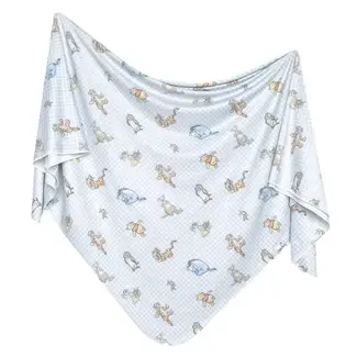 Copper Pearl Knit Swaddle Blanket | Winnie the Pooh & Friends