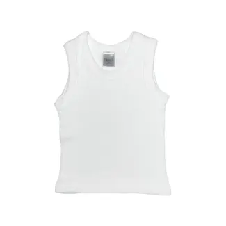 Suzette Collection Smocking Sleeveless Tank - White