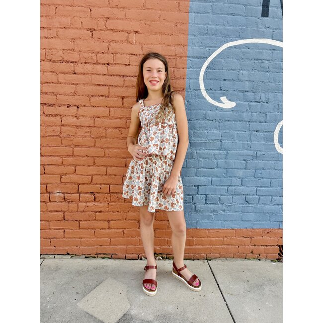 Rylee + Cru SPARROW SKIRT AMERICANA FLORAL