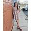 Rylee + Cru SMOCKED TANK AMERICANA FLORAL