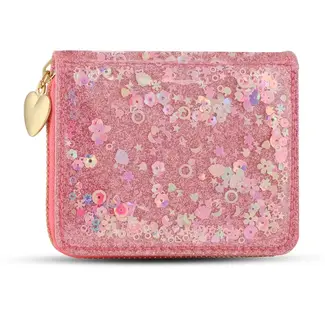 Carrying Kind Sprinkle Kindness Confetti Wallet | Pink