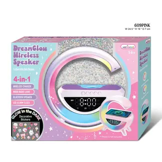 Hot Focus Dream Glow Wireless Speaker | Pink