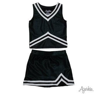 Azarhia Shimmer Cheer Suit | Black