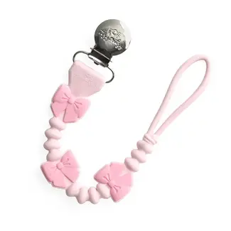 Itzy Ritzy Itzy Paci Strap Plus™ | Pink Bows