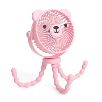Itzy Ritzy Itzy Breeze 3-Speed Stroller Fan™ | Pink
