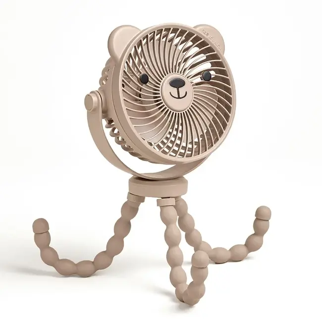 Itzy Ritzy Itzy Breeze 3-Speed Stroller Fan™ | Taupe