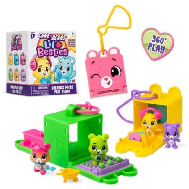 Schylling Toys Care Bears Lil' Besties Surprise Cubbies