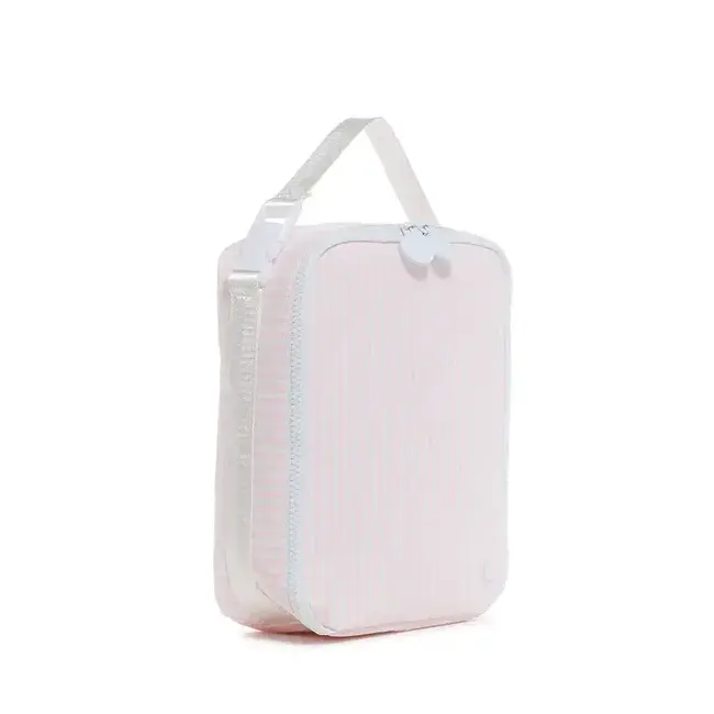 TRVL Design Lunch Box Insulated Bag | Pimlico Stripe Pink