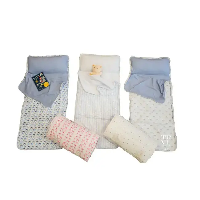 TRVL Design Nap Mat | Pimlico Stipe Pink