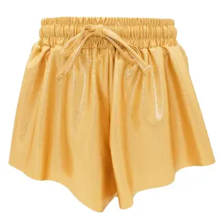 Azarhia Shimmer Butterfly Short in Gold