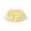Paper Flower Smocked Waistband Checkered Skort | Afterglow