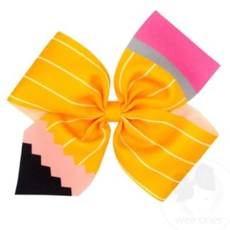 Wee Ones Grosgrain 2-Loop Bow Pencil | Medium