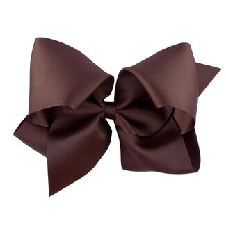 Wee Ones King Grosgrain Bow | Coffee