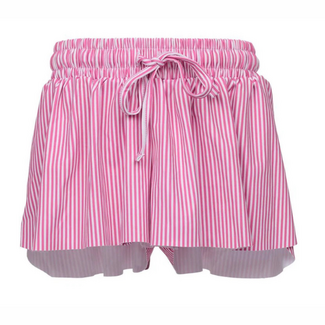 Azarhia Hot Pink Stripes Butterfly Short