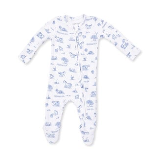 Angel Dear Farm Friends | 2-Way Zipper Footie