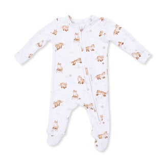 Angel Dear Little Explorer Fox | 2-Way Zipper Footie