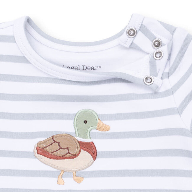 Angel Dear Mama Mallard | Snap Shoulder Romper