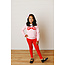 Swoon Kids Red Bow Sweater