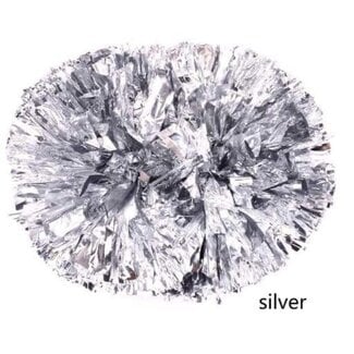 Blended Spirit Silver Metallic Pom Set