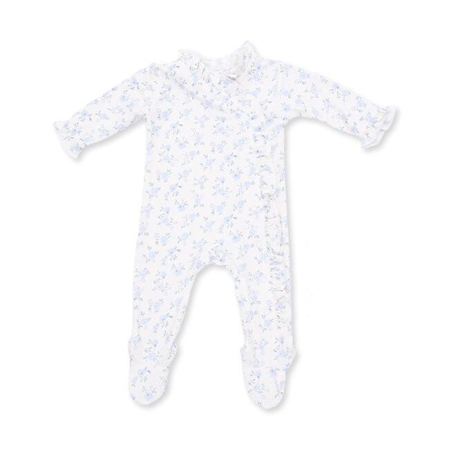 Angel Dear Rose Briar | Kimono Snap Ruffle Footie