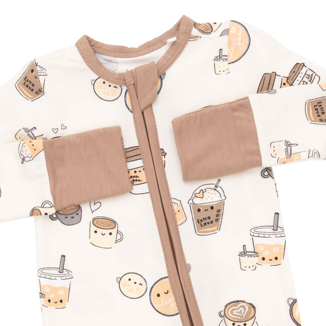 Angel Dear Love You A Latte | Unisex Convertible Romper