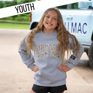 Lulu Mac Camo Light Grey Sweatshirt