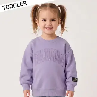 Lulu Mac Toddler Lavender Sweatshirt