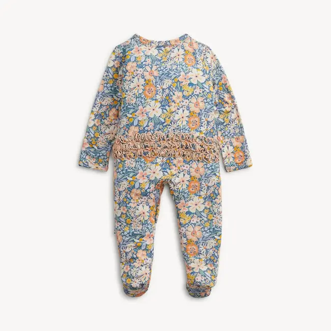 Magnetic Me Flora Modal Ruffle Footie