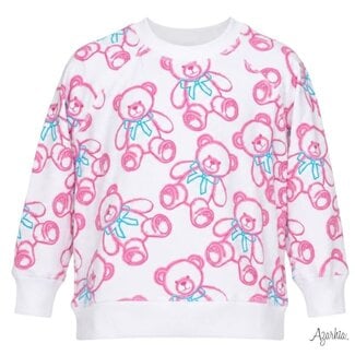 Azarhia Oversized Sweatshirt | Spray Painted Bears
