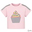 Azarhia Sequin Cupcake Pink Boxy Tee