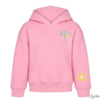 Azarhia Embroidered Happiness in Bloom Hoodie Sweatshirt